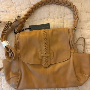 Carla Mancini Leather Handbag. NWT